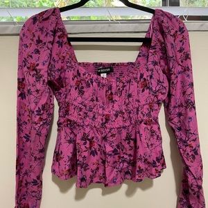 Urban Outfitters Pink Floral Top Women’s Small